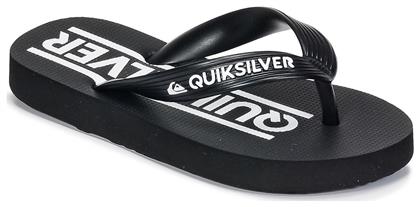 Quiksilver Παιδικές Σαγιονάρες Flip Flops Μαύρες Java Wordmark από το Spartoo