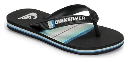 Quiksilver Παιδικές Σαγιονάρες Flip Flops Μαύρες Molokai από το Cosmossport