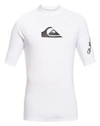 Quiksilver Παιδικό Μαγιό Αντιηλιακή (UV) Μπλούζα Λευκή από το Cosmossport