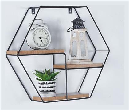 Ράφι Τοίχου 49x11x42εκ. Μπεζ