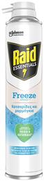 Raid Essentials Freeze Εντομοκτόνο Spray για Κατσαρίδες / Μυρμήγκια 400ml