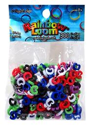 Rainbow Loom Λαστιχάκια C-Clips για Παιδιά 8+ Ετών
