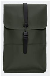 Rains Backpack Αδιάβροχο 17lt DarkGreen από το Modivo