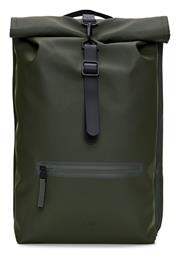 Rains Rolltop Rucksack Αδιάβροχο 17lt Πράσινο