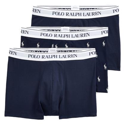Ralph Lauren Ανδρικά Μποξεράκια 3Pack Σκούρο Μπλέ