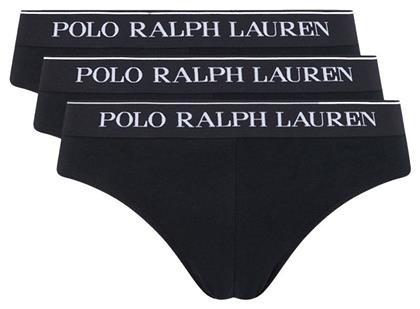 Ralph Lauren Ανδρικά Σλιπ 3Pack Μαύρα