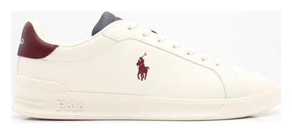 Ralph Lauren Ανδρικά Sneakers White / Navy / Wine από το Tsakiris Mallas