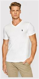 Ralph Lauren Ανδρικό T-shirt Λευκό Μονόχρωμο