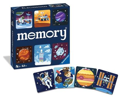 Ravensburger Επιτραπέζιο Παιχνίδι Memory Space για 1+ Παίκτες 3+ Ετών από το Plus4u