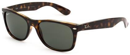 Ray Ban Wayfarer Γυαλιά Ηλίου με Καφέ Ταρταρούγα Κοκκάλινο Σκελετό και Καφέ Polarized Φακό RB2132 902/58 από το Epapoutsia