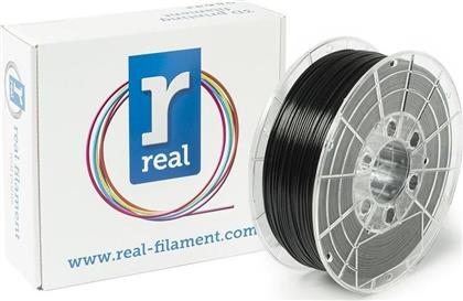 Real Filament PETG 3D Printer Filament 1.75mm Μαύρο 1kg