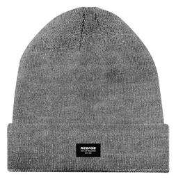 Rebase Beanie Ανδρικός Σκούφος Πλεκτός σε Γκρι χρώμα