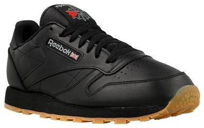 Reebok Classic Leather Ανδρικά Sneakers Intense Black / Gum