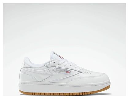 Reebok Club C Double Γυναικεία Chunky Sneakers Λευκά