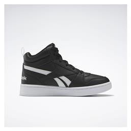 Reebok Παιδικά Sneakers High Royal Classic Mid 2 Core Black / Cloud White από το Spartoo