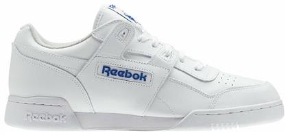 Reebok Workout Plus Ανδρικά Sneakers White / Royal από το Spartoo