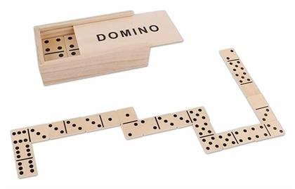 Remoundo Επιτραπέζιο Παιχνίδι Classic Large Domino από το BlablaToys