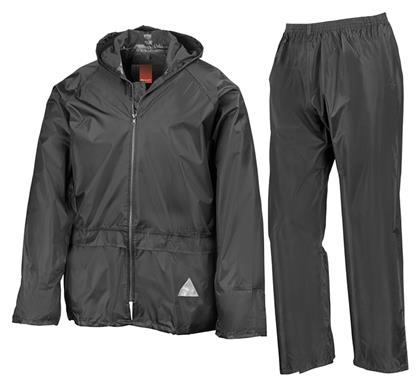 Result R095X Αδιάβροχο και Αντιανεμικό Ανδρικό Εργασίας με Αποσπώμενη Κουκούλα