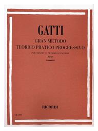 Ricordi Gatti - Metodo Teorico Pratico Progressivo Vol.1 Μέθοδος Εκμάθησης για Πνευστά