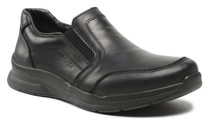 Rieker Ανδρικά Slip-On Μαύρα