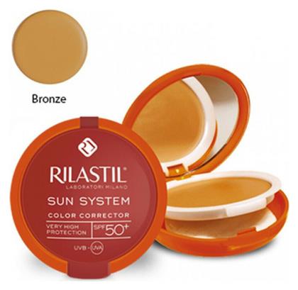 Rilastil Sun System Uniforming Compact SPF50 Αντηλιακή Πούδρα 10gr από το Pharm24