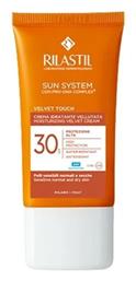 Rilastil Sun System Velvet Cream Αντηλιακή Κρέμα Προσώπου SPF30 50ml