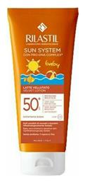 Rilastil Sun System Velvet Lotion Αδιάβροχο Βρεφικό Αντηλιακό Γαλάκτωμα για Πρόσωπο & Σώμα SPF50 200ml