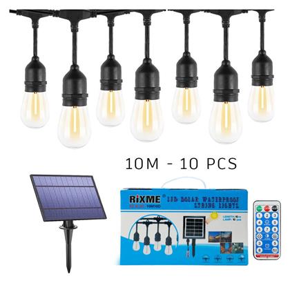 Rixme Κρεμαστό Ηλιακό Φωτιστικό Rixme Γιρλάντα