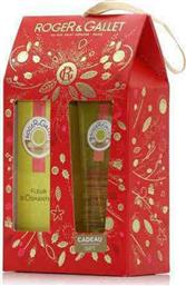 Roger & Gallet D'Osmanthus Fragrant Wellbeing Water 30ml & Energising Shower Gel 50ml