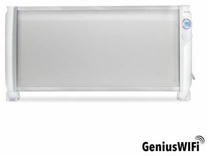 Rohnson Θερμοπομπός Δαπέδου 2000W Mica με Ηλεκτρονικό Θερμοστάτη και WiFi 92.2x45.5cm Λευκός