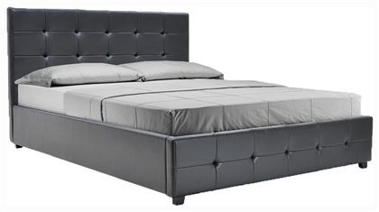 Roi Υπέρδιπλο για Στρώμα 160x200cm Μαύρο