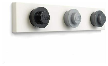 Room Copenhagen Lego Wall Hanger Rack Παιδική Κρεμάστρα Πολλαπλών Θέσεων Πλαστική Black-Grey-Dark Grey 33.4x6.5x4.5εκ.