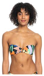 Roxy Strapless Bikini Top Floral