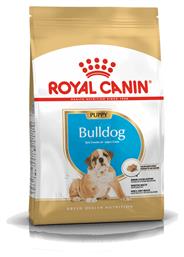 Royal Canin Bulldog Puppy 12kg Ξηρά Τροφή για Κουτάβια Μεσαίων Φυλών με Πουλερικά και Ρύζι