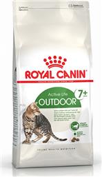 Royal Canin Outdoor 7+ Ξηρά Τροφή για Ηλικιωμένες Γάτες με Καλαμπόκι / Πουλερικά 2kg