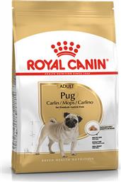 Royal Canin Adult Pug 1.5kg Ξηρά Τροφή για Ενήλικους Σκύλους Μικρόσωμων Φυλών με Καλαμπόκι, Πουλερικά και Ρύζι