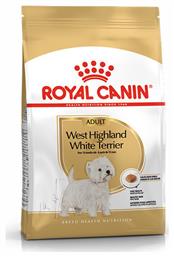 Royal Canin West Highland White Terrier Adult 1.5kg Ξηρά Τροφή για Ενήλικους Σκύλους Μικρόσωμων Φυλών με Καλαμπόκι, Κοτόπουλο και Ρύζι από το Plus4u