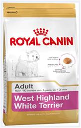 Royal Canin West Highland White Terrier Adult 3kg Ξηρά Τροφή για Ενήλικους Σκύλους Μικρόσωμων Φυλών με Ρύζι, Καλαμπόκι και Κοτόπουλο