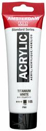 Royal Talens Amsterdam All Acrylics Standard Titanium White 105