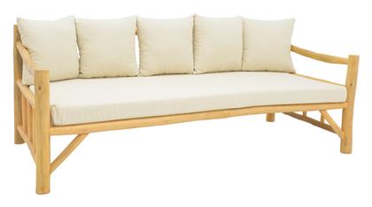 Roziana Παγκάκι Εξωτερικού Χώρου Ξύλινο με Μαξιλάρια 210x100x80cm