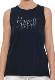 Russell Athletic Αμάνικο Γυναικείο Top Navy Μπλε