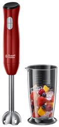 Russell Hobbs Desire Ραβδομπλέντερ με Ανοξείδωτη Ράβδο 500W Κόκκινο