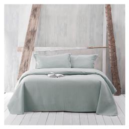 Rythmos Jazz Σετ Κουβερλί Υπέρδιπλο Microsatin 2 Aqua 220x240cm 3τμχ