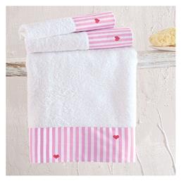 Rythmos Σετ Βρεφικές Πετσέτες 3τμχ Young Heart 70x140cm Βάρους 500gr/m²