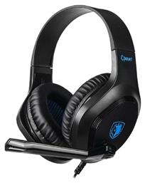 Sades Cpower Over Ear Gaming Headset με σύνδεση 3.5mm Μπλε