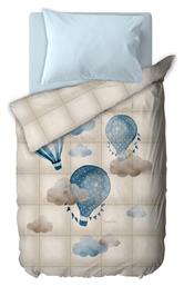 Saint Clair Παιδικό Πάπλωμα Μονό με Γέμιση Microfiber Πολύχρωμο 160x220εκ.