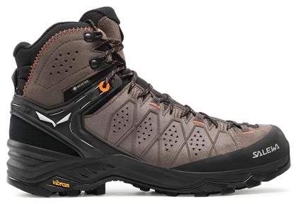 Salewa ALP Trainer 2 Mid GTX Ανδρικά Ορειβατικά Μποτάκια Αδιάβροχα με Μεμβράνη Gore-Tex Καφέ από το MybrandShoes