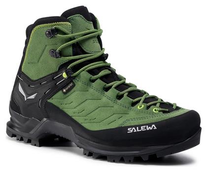 Salewa MTN Trainer Mid GTX Ανδρικά Ορειβατικά Μποτάκια Αδιάβροχα με Μεμβράνη Gore-Tex Πράσινα από το Modivo