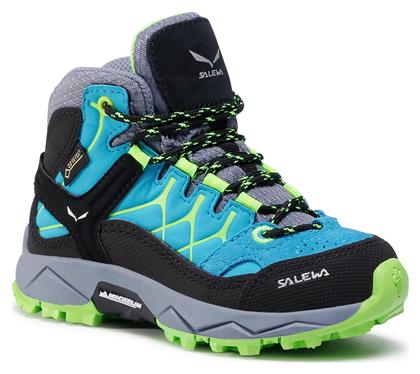 Salewa Παιδικά Μποτάκια Πεζοπορίας Trainer Mid Αδιάβροχα Τιρκουάζ από το Modivo