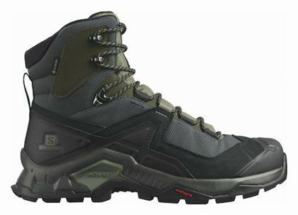 Salomon Quest Element GTX Ανδρικά Ορειβατικά Μποτάκια Αδιάβροχα με Μεμβράνη Gore-Tex Black / Deep Lichen Green / Olive Night από το Epapoutsia